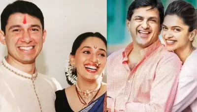  When Deepika Padukone Told Madhuri Dixit Her Dad, Prakash Had Crush On 'Dhak Dhak' Girl   