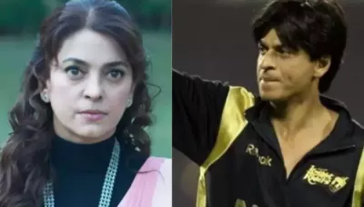 When Juhi Chawla Blamed KKR'S Black Jersey For Losing Streak, SRK Called It, 'Rubbish'