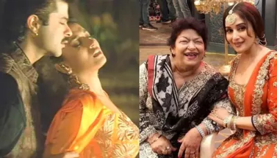  Saroj Khan Saved Madhuri Dixit's Song, 'Dhak Dhak' From Cuts, The Censor Board Deemed It Provocative   