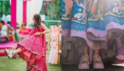 Celeb Brides Who Wore Sneakers On Their Wedding Festivities: Deepika Padukone To Hansika Motwani