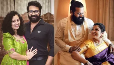  Rishabh Shetty's Love Story With Wife Pragathi, Met At A Movie Event, Facebook Chat Turned Into Love   