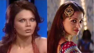 Rakhi Sawant Takes A Dig At Aishwarya Rai, Mocks Her Moves In 'Kajra Re', 'Mai Miss World Nahi...'