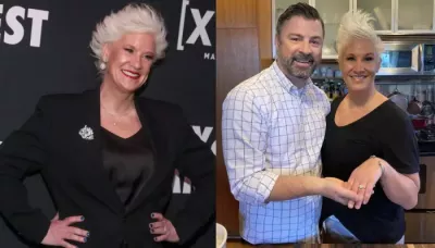  Meet Anne Burrell's Husband, Stuart Claxton, She Married The Marketing Professional In Her 50s   