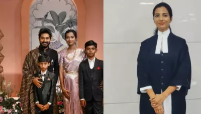  When Madhampatty Rangaraj's First Wife, Shruthi Shut Down Divorce Rumours By Sharing Family Pics   