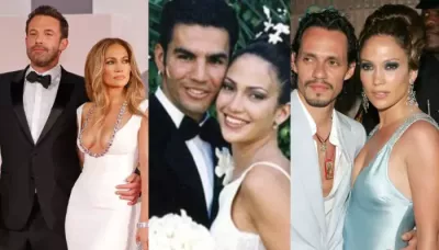  Jennifer Lopez's Four Marriages, From Cheating On First And Second Husband To Being Cheated   