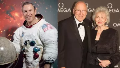  Jim Lovell's Successful Marriage Of 71 Years, He Named A Mountain On The Moon For His Wife, Marilyn   