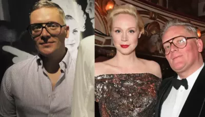 Meet Giles Deacon, Couture Designer And Longtime Partner Of 'Wednesday' Star, Gwendoline Christie