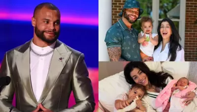  Dak Prescott's Fiancee Sarah Jane Ramos: Cowboys QB's New Dad Life, Future Wife And Tequilla Brand   