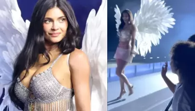  Kylie Jenner's Kids React As She Walks The Ramp Wearing Victoria Secret's Fantasy Bra Worth USD 50M   