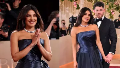 Priyanka Chopra Shares BTS Video After 2026 Golden Globes, Shows Hack Saying, 'Humari Daadiyon Ne..'