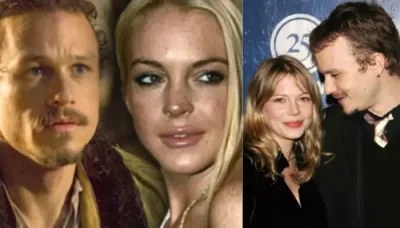  Inside Heath Ledger's Dating History, Was He In Relation With Lindsay Lohan Before Meeting Michelle?   