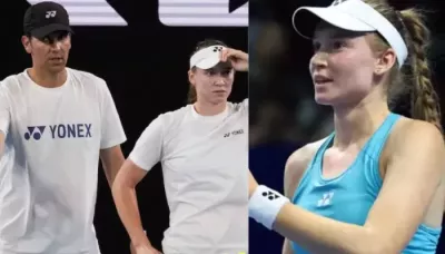  Inside Elena Rybakina's Alleged Secret Affair With Coach, Stefano Vukov That Led To His Suspension   