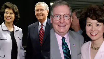  Senator Mitch McConnell And Elaine Chao's Relationship, Introduced By A Friend, No Kids In 33 Years?   