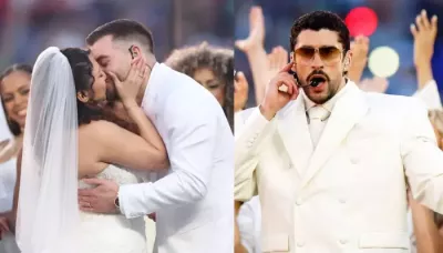  Bad Bunny's Super Bowl 2026 Performance Features A Real Wedding, Singer's Listenership Spikes To 7X   