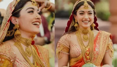 Rashmika Mandanna Opted For Gold At Her Wedding, Here's Why She Didn't Wear Any Expensive Diamonds