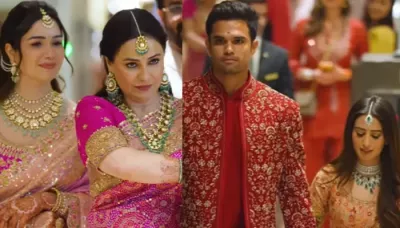 Arjun Tendulkar's Mom, Anjali Dazzled In Pink Saree For Son's Wedding With Saaniya Chandhok