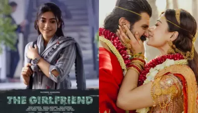  Rashmika Has The Sweetest Reaction After Husband Vijay Praises Her For First Award Win Post Marriage   