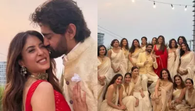  Gaurav Kapur Shares First Pics With Wife Kritika Kamra After Intimate Wedding Says, 'We Said Yes..'   