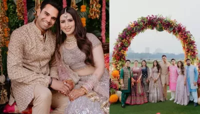 Sara Tendulkar Stuns In Photos From Arjun's Mehendi, Sachin Tendulkar Gave Emotional Speech   