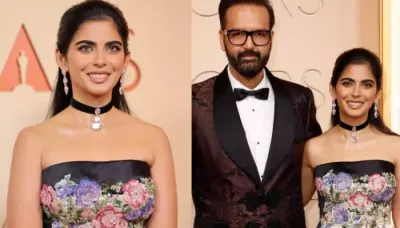  Oscars 2026, Isha Ambani Debuts In Vintage Valentino Gown, Wore Pink Diamonds Worth USD 100 Billion   