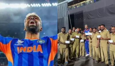 Hardik Pandya Gifts Rs. 10 Lakh To Wankhede Ground Staff For Supporting Him During Midnight Training