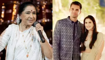  Asha Bhosle's Last Appearance Before Her Death Was At Sachin Tendulkar's Son, Arjun's Grand Wedding   