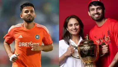  Meet Jitesh Sharma's Wife, Shalaka Makeshwar, Engineer, IT Worker And RCB Star's Support System   