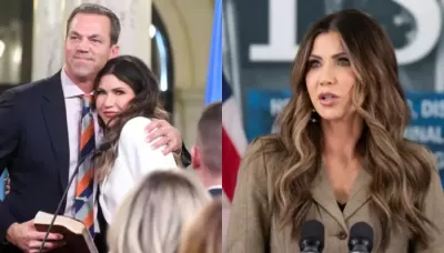 Kristi Noem Knew About Her Husband, Byron's 'Open Secret' Cross-Dressing, 'It Was Their Arrangement'