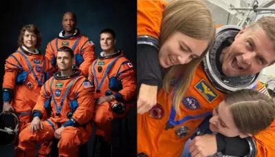  Reid Wiseman's Late Wife, Carroll Gets Emotional Tribute From Artemis II Crew, He Cries, Hugs Them   