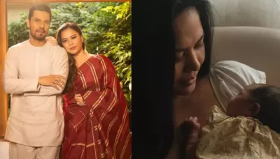  First Picture Of Randeep Hooda And Lin Laishram's Daughter, Her Unique Name Signifies 'Divine Grace'   
