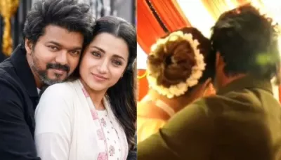 Vijay Gives A Warm Hug To Trisha Krishnan, The Duo Exchange Love-Filled Glances In An Unseen Video