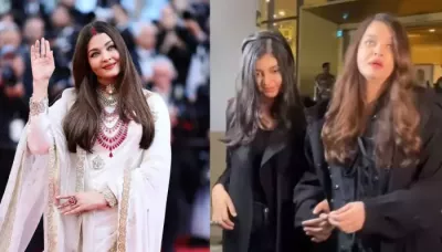  Aishwarya Rai Bachchan Leaves For Cannes 2026 With Daughter, Aaradhya, Amid Absence Speculations   