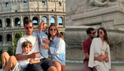 Who Is  Karen Khachanov's Wife, Veronika? First Met At Airport When He Was 8, Hit Her, Married At 19