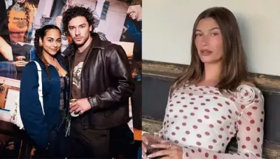 Belmont Cameli's GF, Raina Allegedly Called Hailey Bieber 'Zero Vibes,' Now Fans Spot Them Together
