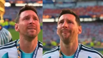  Lionel Messi Breaks Down As He Loses Last Match Of His Career, Fans Say, 'Football Won't Be Same..'   