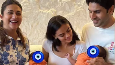  Divyanka Tripathi's On-Screen Daughter, Ruhaanika Visits Ishima's Twins, 'Life Has Come Full Circle'   
