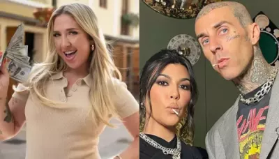  Kourtney Kardashian's Ex-Nanny Leah Barrs Reveals If She Slept With Travis Barker, 'It's So Crazy..'   