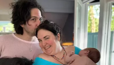  Lena Dunham Welcomes First Child With Luis Felber Via Surrogate Years After Considering Adoption   