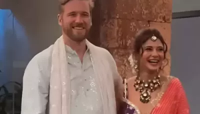  Jennifer Winget Teaches Desi Thumka To Husband William Ishmael, Inside Their Goa Wedding Reception   