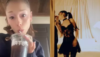 Ariana Grande's Boyfriend, Ricky Shares Photos Of Her, Leaves Fans Worried About Her Weight Loss