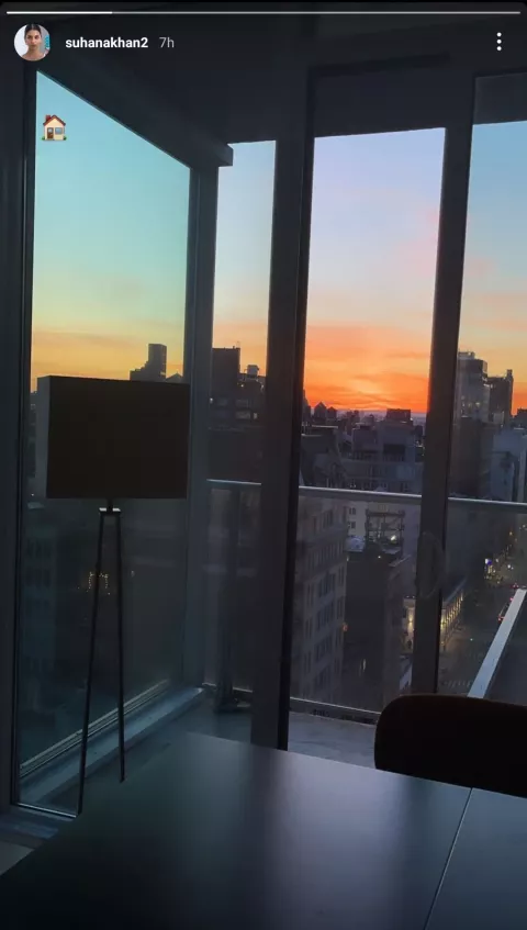 Suhana Khan's Cozy Space In New York Apartment Has A Breathtaking View ...