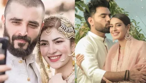 Pakistani Celeb Couples With Huge Age Gap: Hamza Ali Abbasi-Naimal