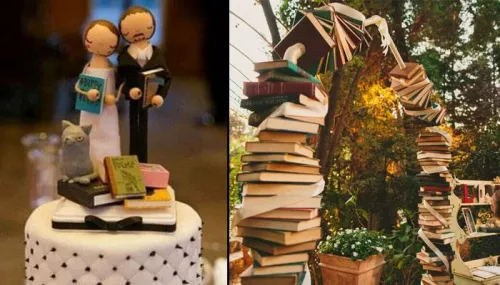 14 Unique Literary Wedding Decor Every Book Lover Must Have On Their Big Day