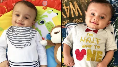 This Newborn Celeb Baby's Parents Dress Him Up As Different Characters And Pictures Are Aww-dorable
