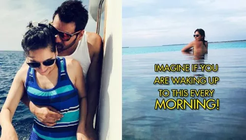 We Are Falling In Love With Shabir Ahluwalia And Kanchi Kaul's Maldives Vacation