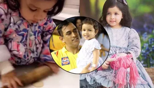 From Singing To Making Gol Roti, Mahendra Singh Dhoni's Most Adorable Moments With Daughter Ziva