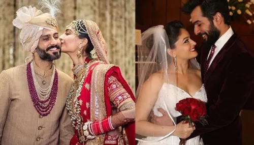 10 Strikingly Beautiful Wedding Photo Poses That We Can Steal From Celebrity Marriages