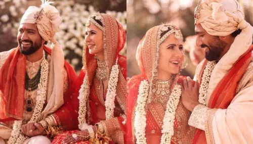 Vicky Kaushal And Katrina Kaif Opted For Sabyasachi Outfits And Jewellery For Their D-Day