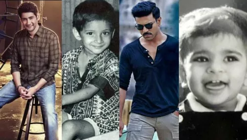 Childhood Photos Of 10 Popular South Indian Celebrities: Mahesh Babu To Ram Charan
