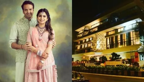 Isha Ambani's Home Worth Rs. 450 Crores, Designed In A 3-D Diamond Theme Is A Gift By Her In-Laws